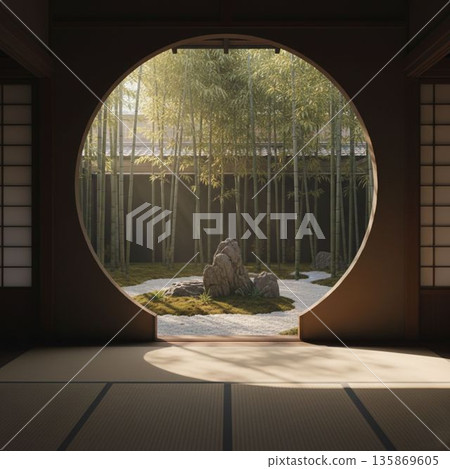 靜謐冥想之所：從傳統日式房間可欣賞美麗的竹林景色 135869605