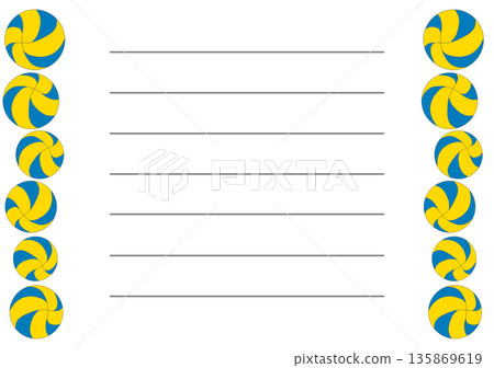 Volleyball Letters Volleyball Letters 135869619