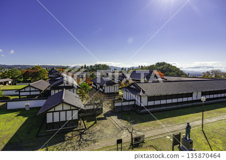 會津,會津藩學校日進館,全景,福島縣會津若松市 會津,會津藩學校日進館,全景,福島縣會津若松市 135870464