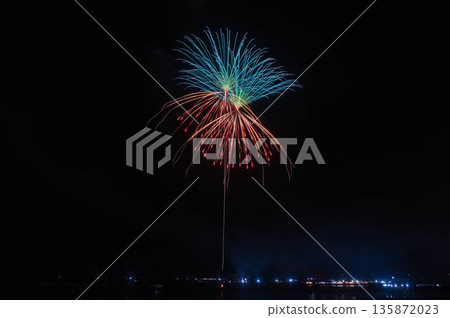 Yatsushiro Fireworks Festival "Competition: No. 5 Fireworks" 135872023