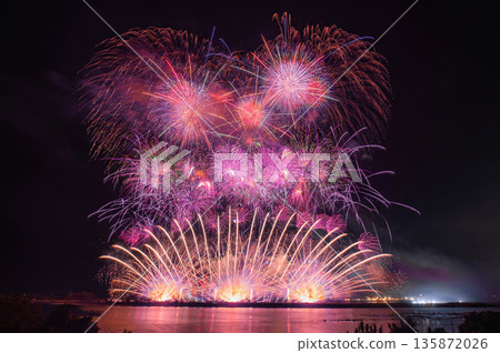 Yatsushiro Fireworks Festival "Music Fireworks" Yatsushiro Fireworks Festival "Music Fireworks" 135872026