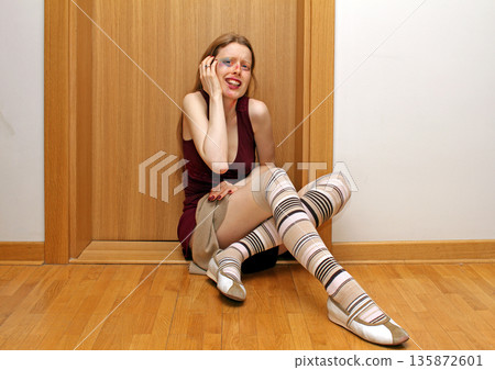 Sad woman Sad woman 135872601