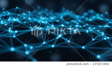 Network technology image background AI, communication, digital blue abstract Network technology image background AI, communication, digital blue abstract 135872982