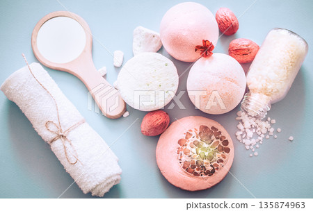 Spa in the background 135874963