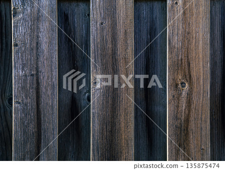 Wooden texture, wooden boards, a natural background. 135875474