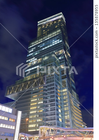 [Osaka] Night view of Abeno Harukas (Tennoji) 135878955