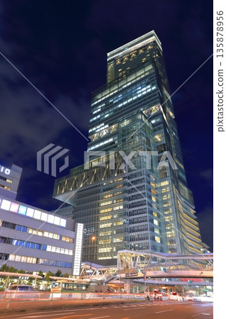 [大阪]阿倍野Harukas（天王寺）的夜景 135878956