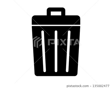 垃圾桶圖示（刪除標記） 135882477