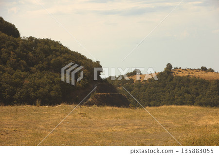 Mountain landscape near, vlore  albania  august 2025  135883055
