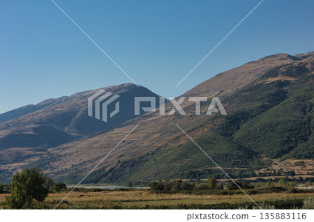Mountain landscape near, vlore albania august 2025 Mountain landscape near, vlore albania august 2025 135883116