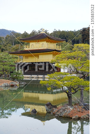 金閣寺景色 金閣寺景色 135883522
