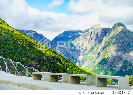 Utsikten viewpoint in Norway 135883807