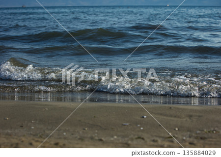 Sea waves in Vlore, Albania, August 2025 Sea waves in Vlore, Albania, August 2025 135884029