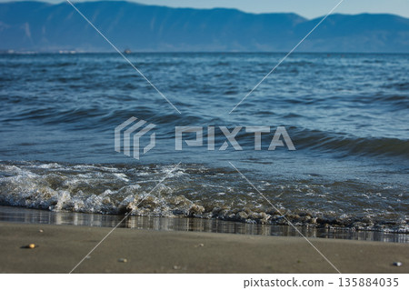 Sea waves in Vlore, Albania, August 2025 Sea waves in Vlore, Albania, August 2025 135884035