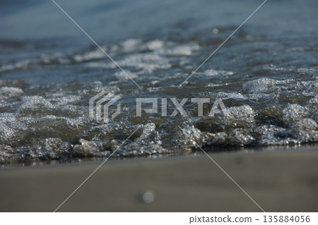 Sea waves in Vlore, Albania, August 2025 135884056
