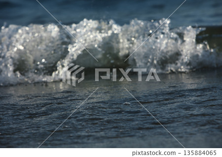 Sea waves in Vlore, Albania, August 2025 Sea waves in Vlore, Albania, August 2025 135884065
