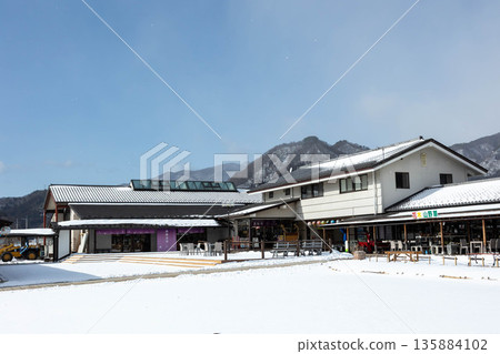 群馬縣匠之里路邊站的冬季 群馬縣匠之里路邊站的冬季 135884102