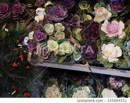 Florist's storefront Florist's storefront 135884521