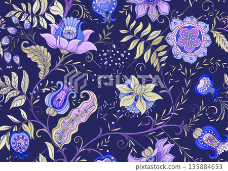floral seamless pattern soft2 floral seamless pattern soft2 135884653