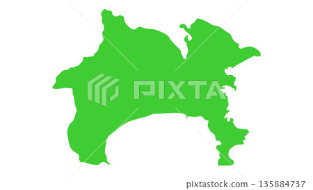 Map of Japan Kanagawa Prefecture Map of Japan Kanagawa Prefecture 135884737