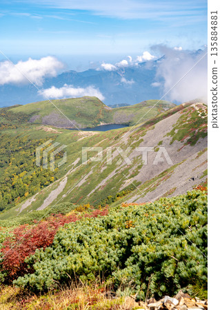 Hakuba Oike Pond - Hakuba Oike Pond - Northern Alps - Hakuba-dake Traverse Hakuba Oike Pond - Hakuba Oike Pond - Northern Alps - Hakuba-dake Traverse 135884881