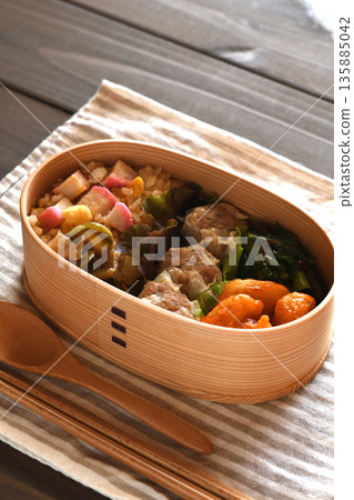 Chinese box lunch Chinese box lunch 135885042