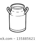 Milk can 135885621