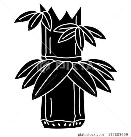 這是小畑虎守家的家徽,圖案是七五三葉竹子。 這是小畑虎守家的家徽,圖案是七五三葉竹子。 135885669