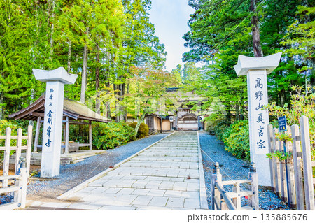 高野山金剛峰寺正門 高野山金剛峰寺正門 135885676