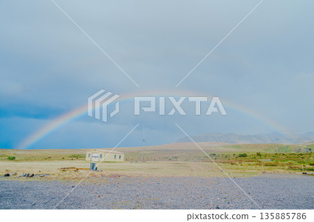 Glacial lake in southern Iceland 135885786