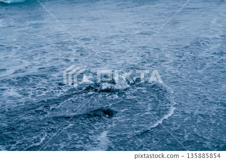 Glacial lake in southern Iceland 135885854