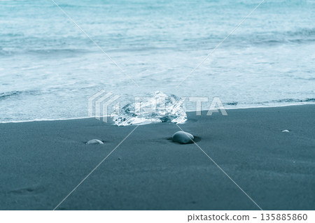 Glacial lake in southern Iceland 135885860