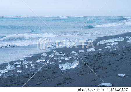 Diamond Beach in Iceland Diamond Beach in Iceland 135886127