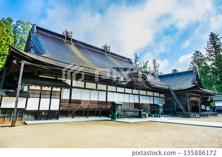 高野山金剛峰寺本殿 135886172
