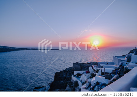 聖托里尼的美景 135886215