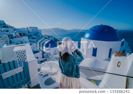聖托里尼的美景 聖托里尼的美景 135886242