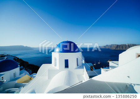 Beautiful landscape of Santorini 135886250