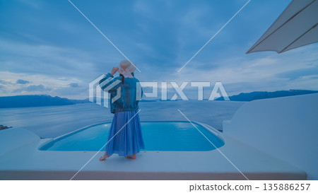 聖托里尼的美景 聖托里尼的美景 135886257