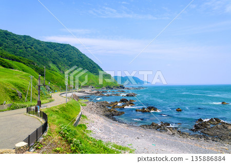 Traveling along Hokkaido's Golden Road Traveling along Hokkaido's Golden Road 135886884