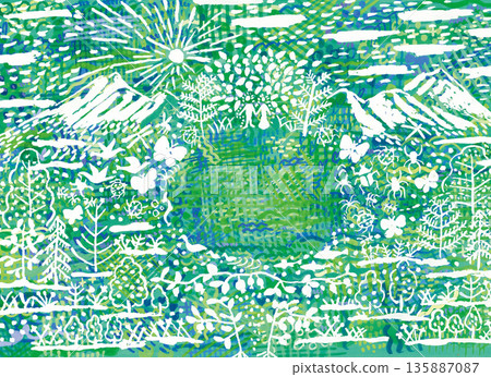 森林婚禮、自然、綠色、森林、動物 135887087