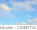 Background material Winter blue sky 135887732
