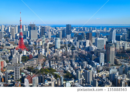 從六本木新城森大廈展望台看到的景色 135888563