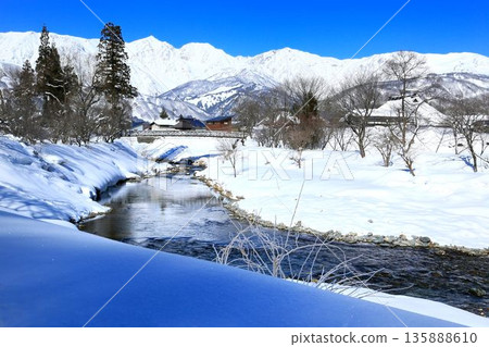 Oide Park in winter 135888610