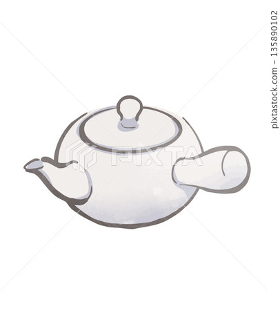 Vector illustration of Kyusu Vector illustration of Kyusu 135890102