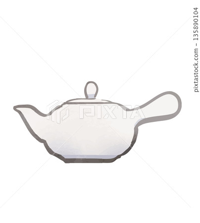 Vector illustration of Kyusu Vector illustration of Kyusu 135890104