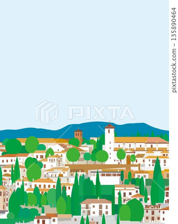 Granada, Andalusia, Spain, summer scenery Granada, Andalusia, Spain, summer scenery 135890464