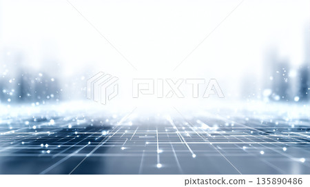 數位影像白光和網格線背景 數位影像白光和網格線背景 135890486