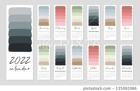 Toning board color gradation block direct design moon cover, box cover, article book, writing book, waiting list, memo, diary material sheet 135892066