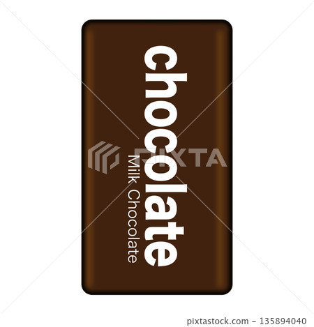巧克力棒包裝 135894040