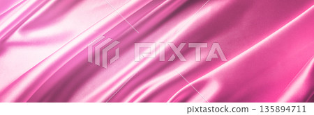 Draped pink cloth background texture Draped pink cloth background texture 135894711